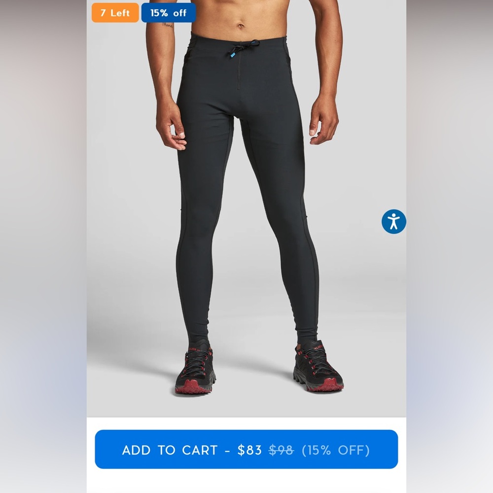 Janji Mens Trail Running Tights